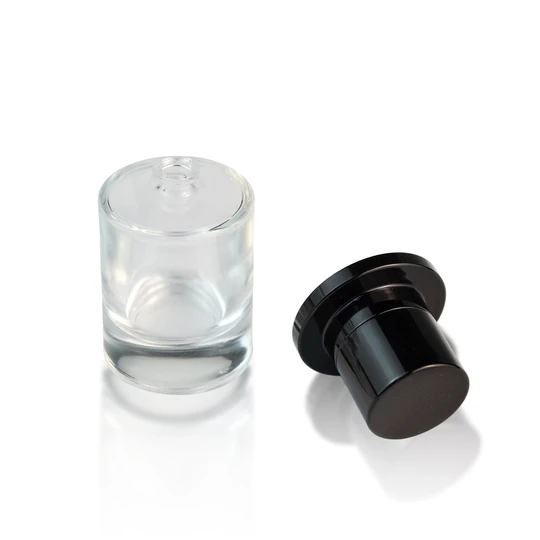 Glass perfume bottle