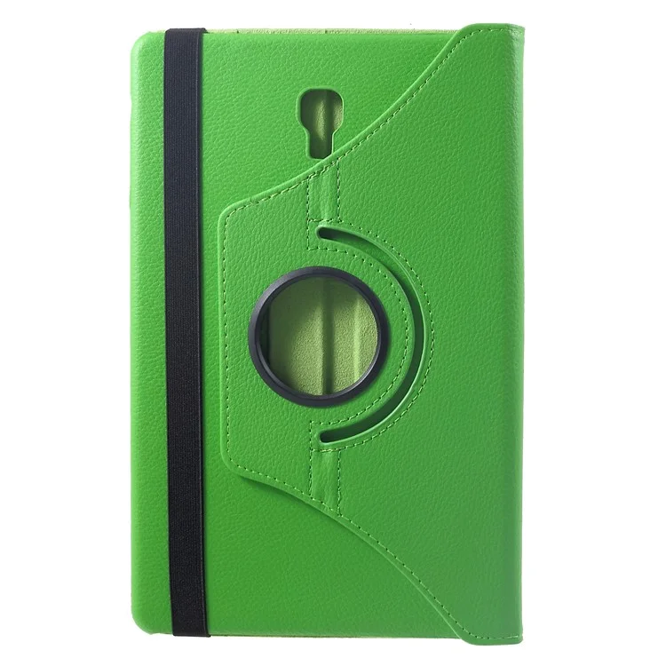 Litchi Texture PU Leather Case [With 360 Degree Rotary Stand] for Samsung Galaxy Tab A 10.5 (2018) T590 T595 - Red-Cellmalls