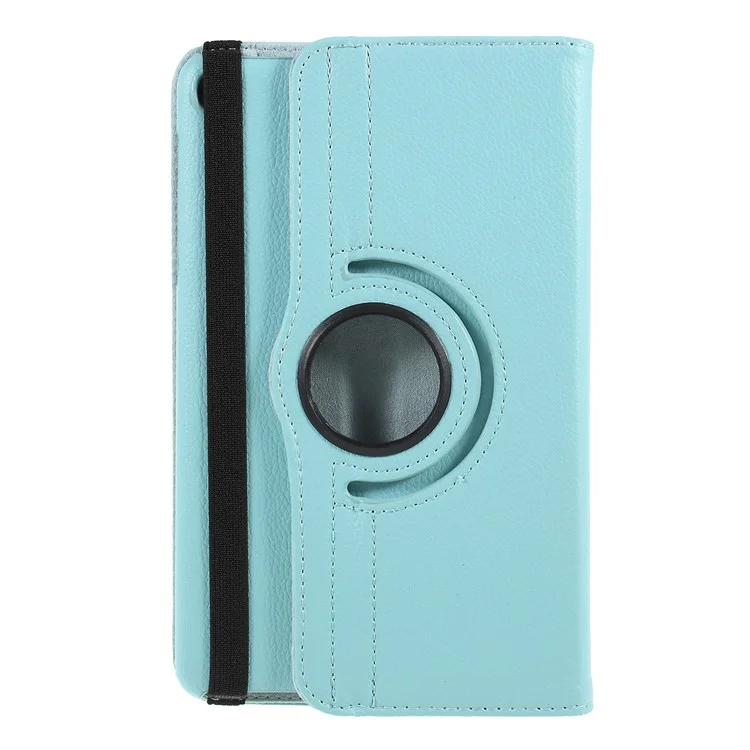 For Samsung Galaxy Tab A 8.0 (2019) with S Pen P200 P205 Litchi Texture Leather Protection Tablet Cover [With 360 Degree Rotary Stand] - Pink-Cellmalls