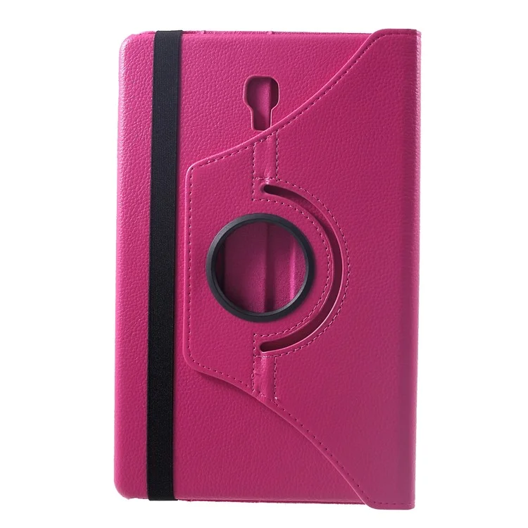 Litchi Texture PU Leather Case [With 360 Degree Rotary Stand] for Samsung Galaxy Tab A 10.5 (2018) T590 T595 - Red-Cellmalls