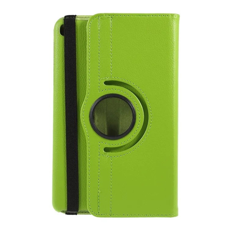 For Samsung Galaxy Tab A 8.0 (2019) with S Pen P200 P205 Litchi Texture Leather Protection Tablet Cover [With 360 Degree Rotary Stand] - Pink-Cellmalls