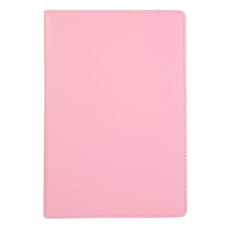 For Samsung Galaxy Tab S10 Ultra / S9 Ultra / S8 Ultra PU Leather Tablet Case 360-Degree Rotating Stand Protective Cover - Black-Cellmalls