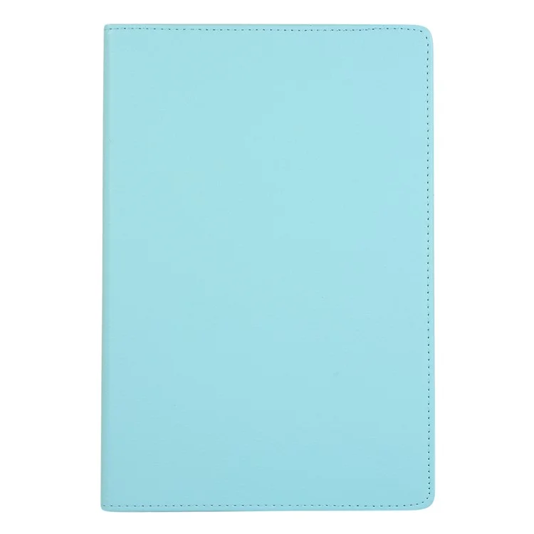 For Samsung Galaxy Tab S10 Ultra / S9 Ultra / S8 Ultra PU Leather Tablet Case 360-Degree Rotating Stand Protective Cover - Black-Cellmalls