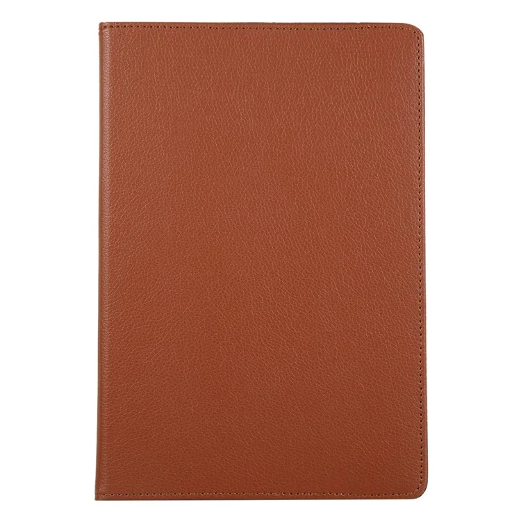 For Samsung Galaxy Tab S10 Ultra / S9 Ultra / S8 Ultra PU Leather Tablet Case 360-Degree Rotating Stand Protective Cover - Black-Cellmalls