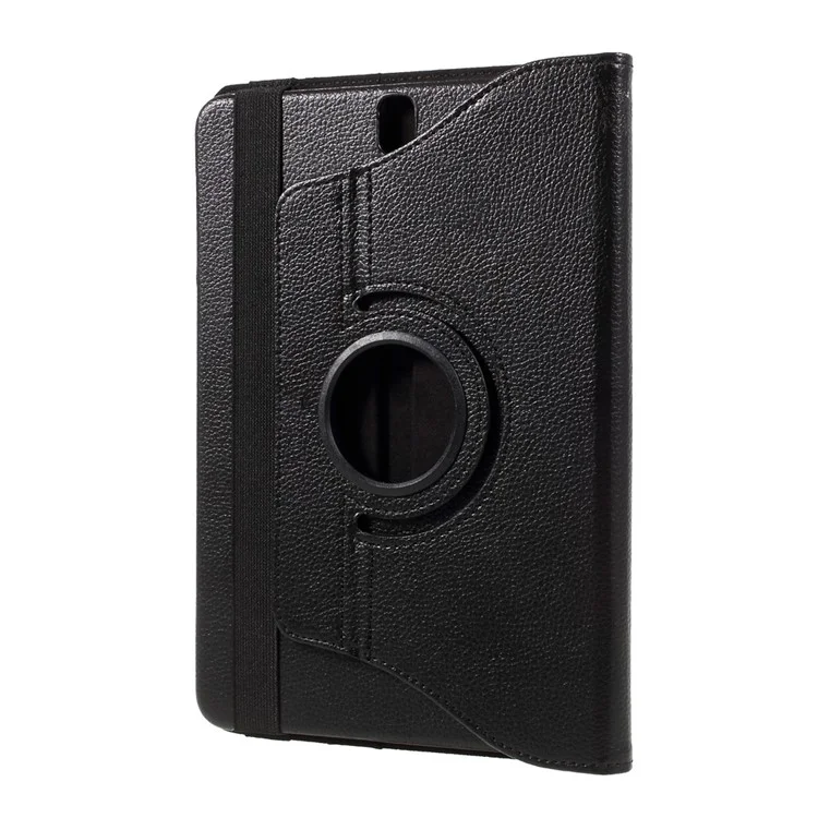 Litchi Texture 360 Degree Rotary Stand Leather Case for Samsung Galaxy Tab S3 9.7" T820 - Black-Cellmalls