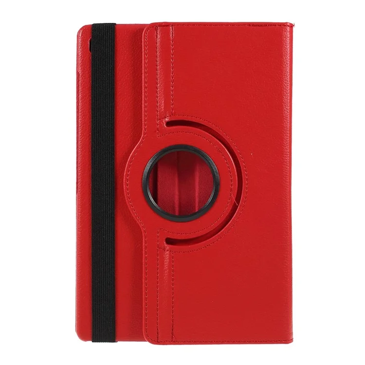 For Samsung Galaxy Tab S5e SM-T720 Litchi Texture Leather Protection Tablet Cover [With 360 Degree Rotary Stand] - Black-Cellmalls