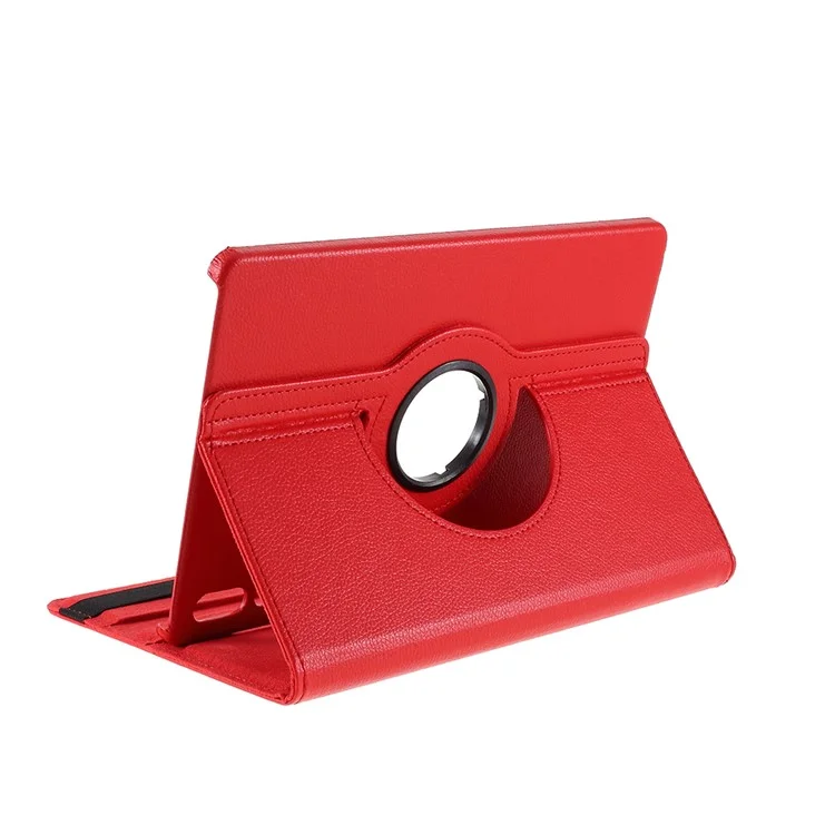 For Samsung Galaxy Tab S6 SM-T860 (Wi-Fi) Leather Tablet Protective Case with Rotary Stand - White-Cellmalls