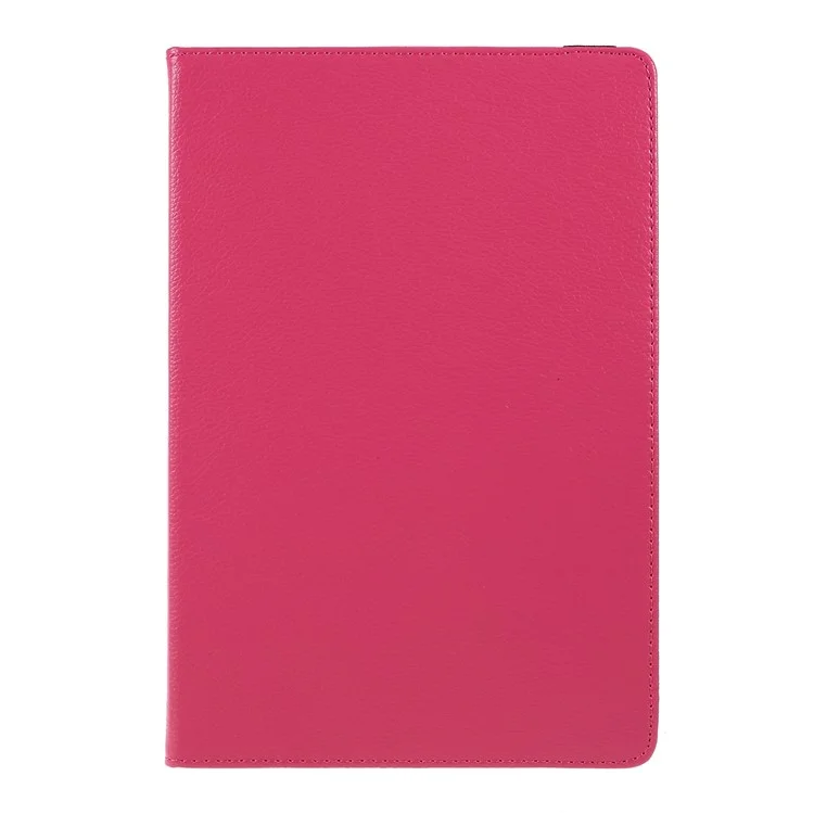 Litchi Texture 360° Swivel Stand Leather Case for Samsung Galaxy Tab S6 Lite (2020) P610 P615 / (2022) / (2024) - Black-Cellmalls