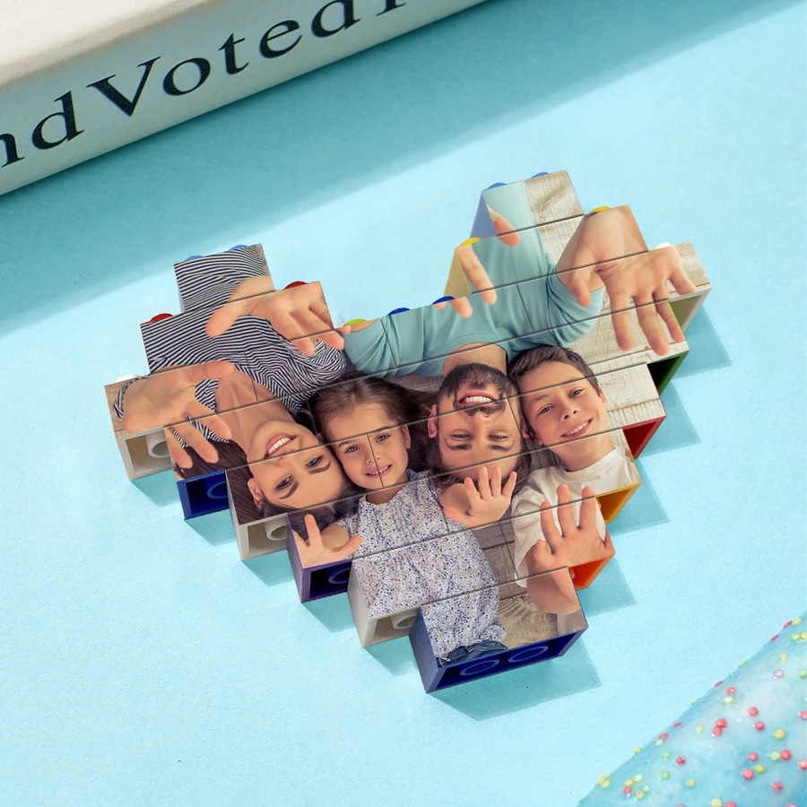 Personalized Heart-Shaped Building Blocks