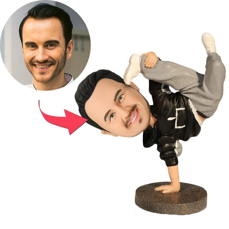 Hip-Hop Boy Custom Bobblehead