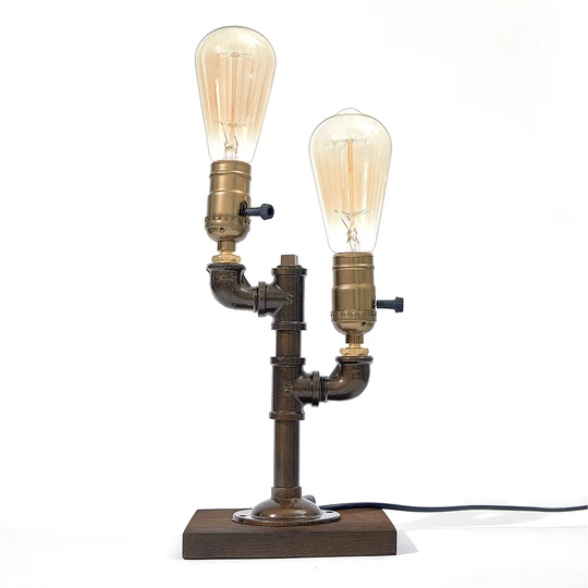Edison Steampunk Lamp Home Decor Desk Light Gift for Him