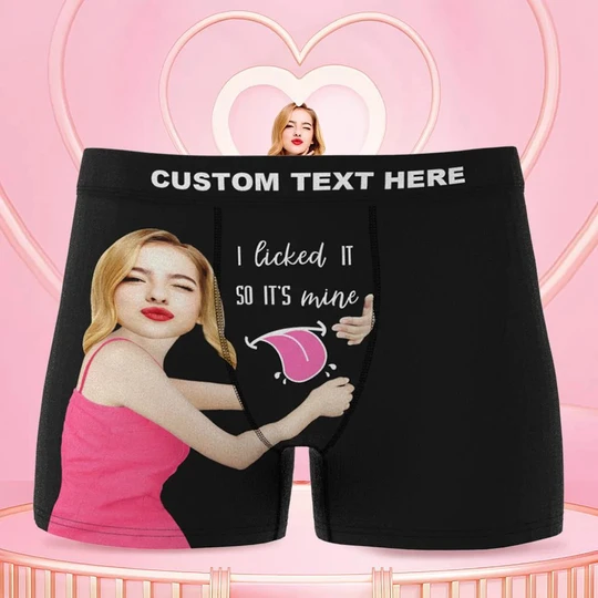 Personalised Boxers with Face Valentine's Day Gift For Him