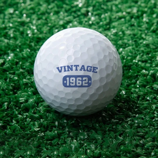 Custom Golf Balls Personalized Vintage Golf Ball Gifts for Golfer