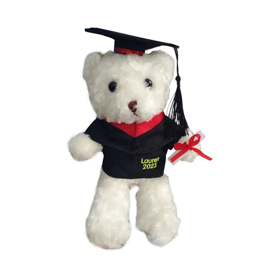 Personalized Graduation Bears Plush Stuffed Animal Bear for Graduation Gift