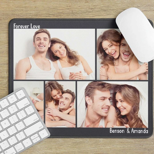 Custom Photo Game Mousepad Personalized Mouse Pad with Name