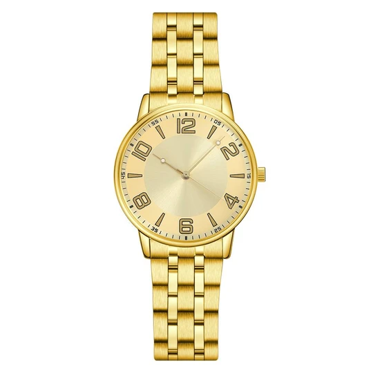 Luxury Men's Golden Watch - Elegant Timepiece