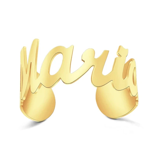 Custom Name Wide Open Bracelet Personalized Unique Bracelet For Women