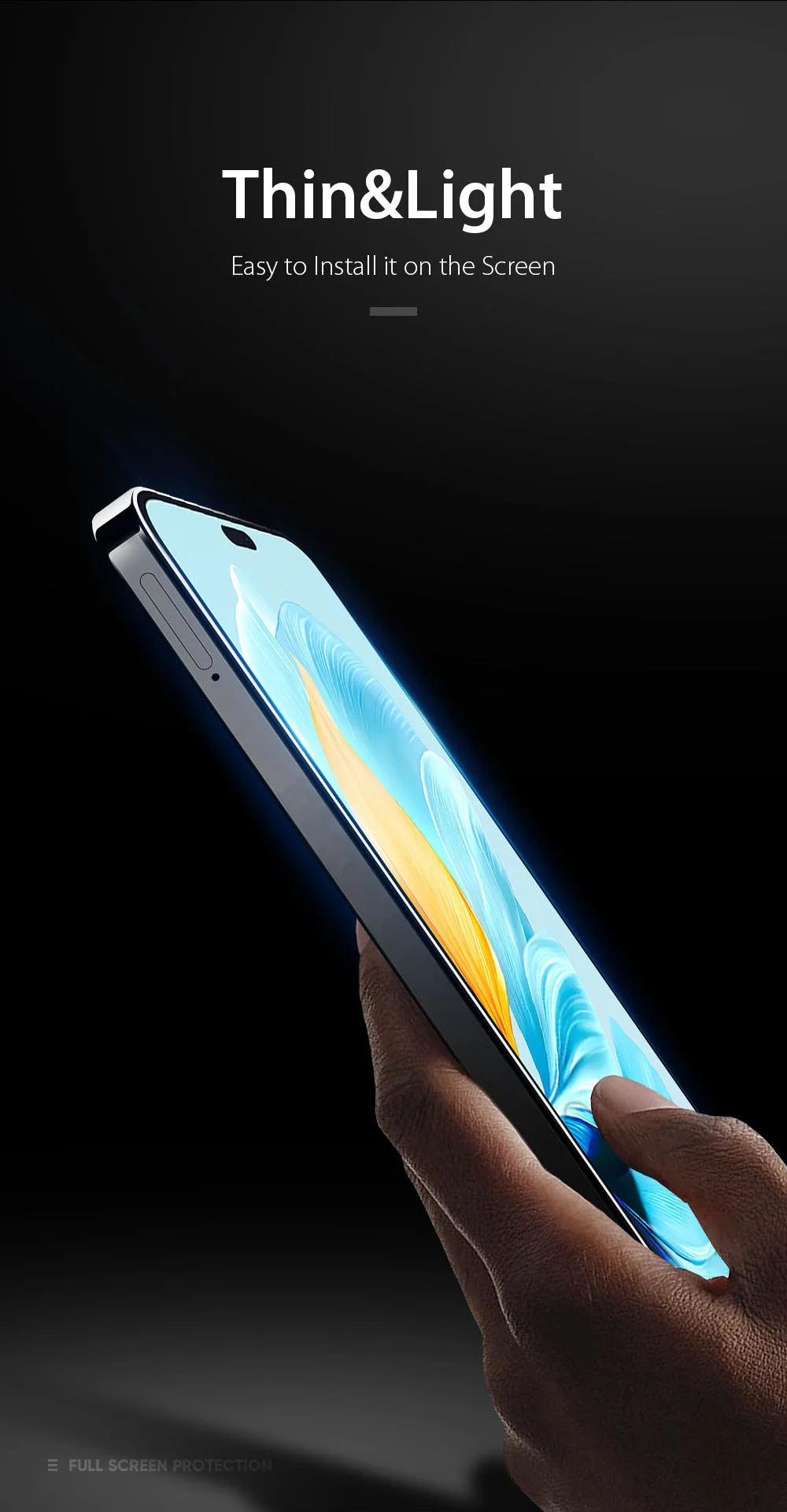 DUX DUCIS For Honor 200 Lite Screen Protector 0.3mm Medium Alumina Glass Anti-Shatter Film (9D)-Cellmalls