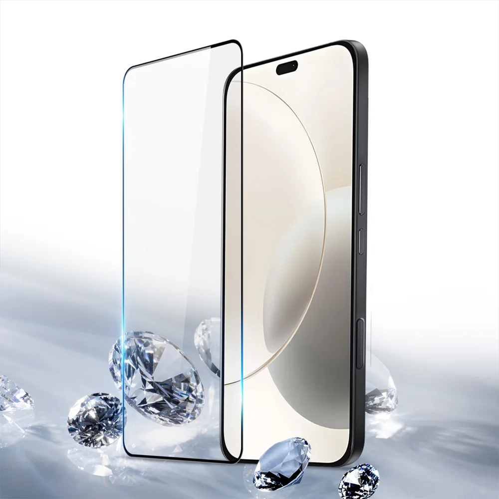 For Honor 400 Lite Glass Film DUX DUCIS Full Screen Protector Anti-scratch Medium Alumina Glass Film (9D) - Black-Cellmalls