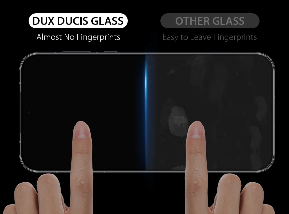 DUX DUCIS For Huawei Pura 70 Medium Alumina Glass Screen Film 0.3mm Anti-scratch Screen Protector (9D)-Cellmalls