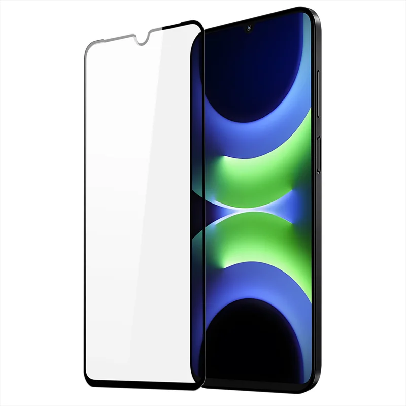 For Huawei Nova Y72S / Huawei Nova Y63 Glass Film DUX DUCIS Full Screen Protector Anti-scratch Medium Alumina Glass Film (9D) - Black-Cellmalls