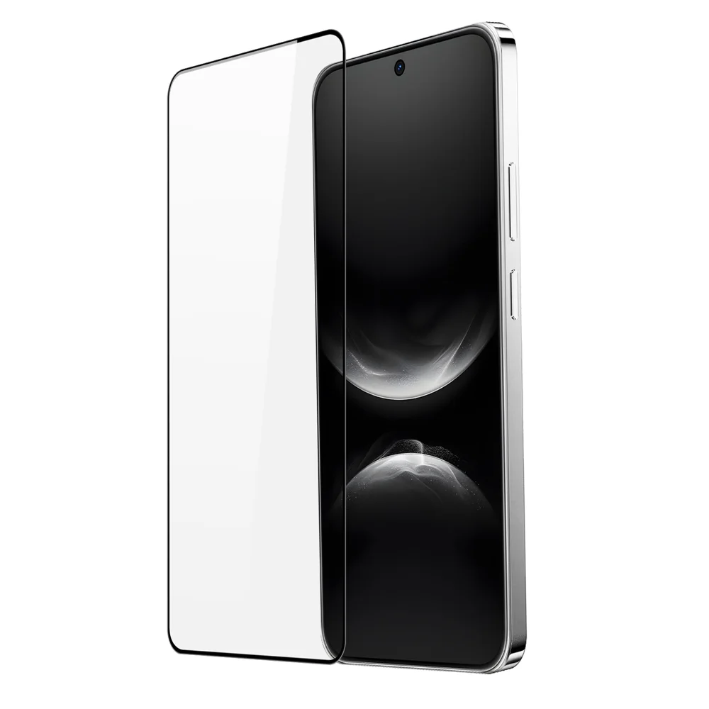 For Huawei nova 14 5G Glass Film DUX DUCIS Full Screen Protector Anti-scratch Medium Alumina Glass Film (9D) - Black-Cellmalls