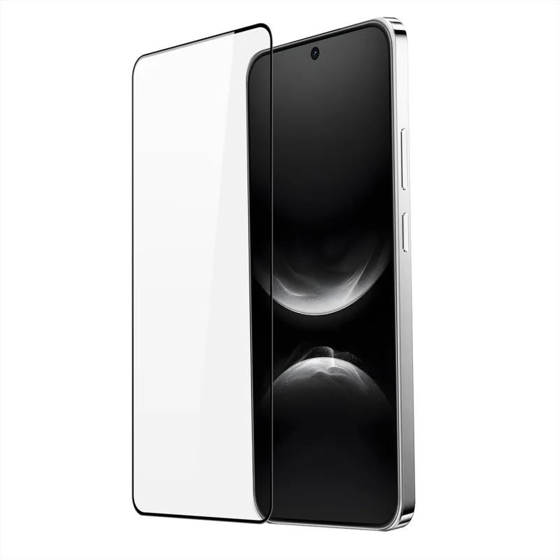 For Huawei nova 14 5G Glass Film DUX DUCIS Full Screen Protector Anti-scratch Medium Alumina Glass Film (9D) - Black-Cellmalls