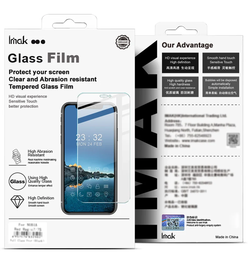IMAK H Series For Samsung Galaxy A06 4G Tempered Glass Screen Protector Shatter-Proof Protection-Cellmalls