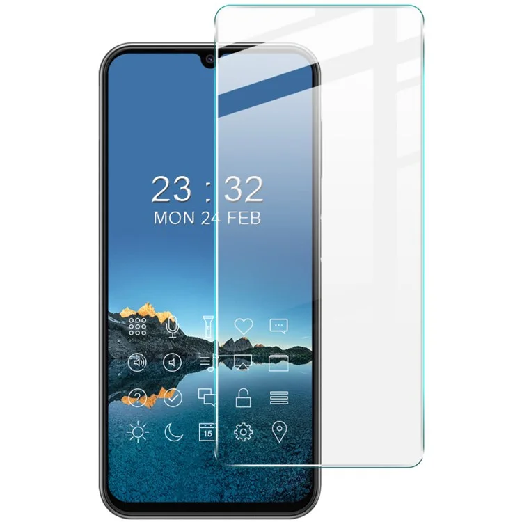 IMAK H Series for Samsung Galaxy A14 5G / A14 4G Tempered Glass Film Ultra Clear Explosion-proof Sensitive Touch Screen Protector-Cellmalls