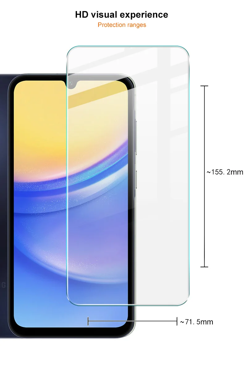 IMAK H Series For Samsung Galaxy A16 5G / A16 4G Tempered Glass Screen Protector Shatter-Proof Protection-Cellmalls