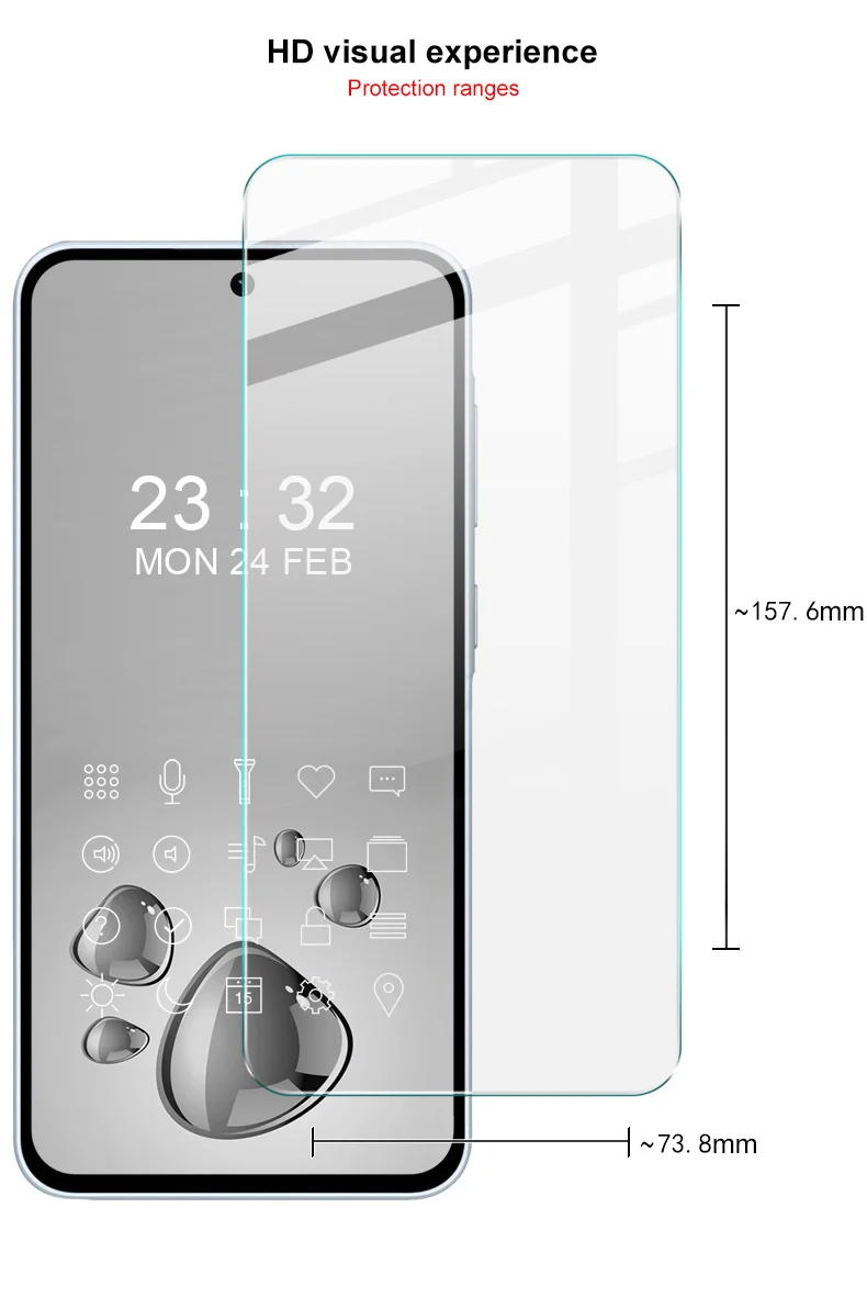 IMAK H Series For Samsung Galaxy A36 5G / A56 5G Tempered Glass Screen Protector Shatter-Proof Protection-Cellmalls