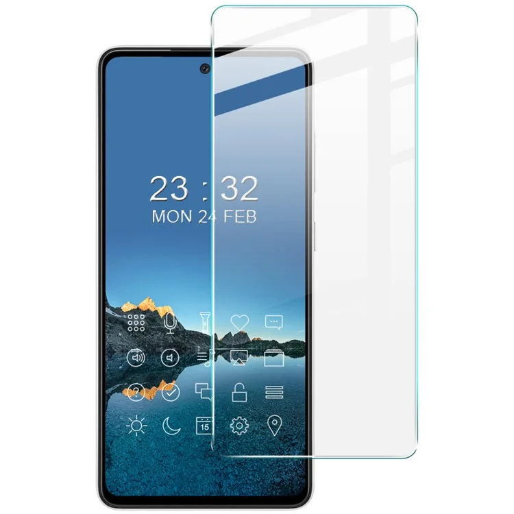 IMAK H Series Scratch-Resistant Sensitive Touch Bubble-Free HD Clear Tempered Glass Film for Samsung Galaxy A52 4G/5G/A52s 5G-Cellmalls