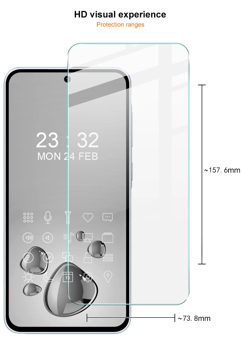 IMAK H Series For Samsung Galaxy A36 5G / A56 5G Tempered Glass Screen Protector Shatter-Proof Protection-Cellmalls