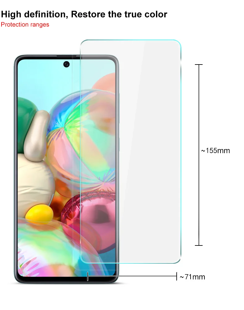IMAK H Anti-Explosion Tempered Glass Screen Protector Guard for Samsung Galaxy A71-Cellmalls