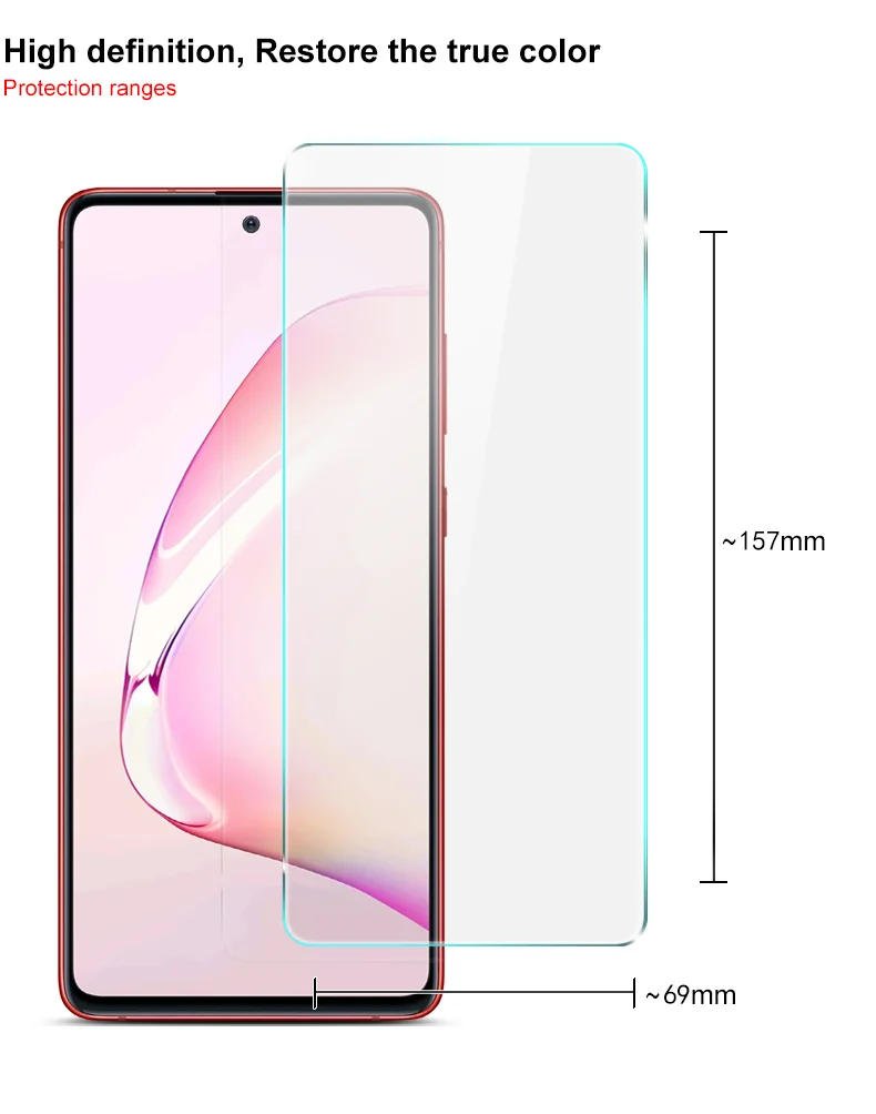 IMAK H Anti-explosion Tempered Glass Screen Film for Samsung Galaxy A81/Note 10 Lite/M60s-Cellmalls