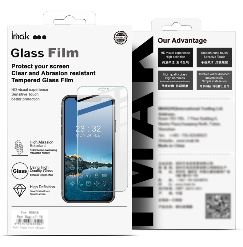 IMAK H Series For Samsung Galaxy F06 5G  /  M06 5G Tempered Glass Screen Protector Shatter-Proof Protection-Cellmalls