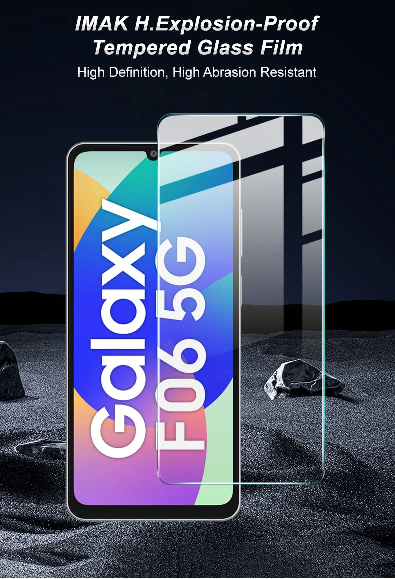 IMAK H Series For Samsung Galaxy F06 5G  /  M06 5G Tempered Glass Screen Protector Shatter-Proof Protection-Cellmalls