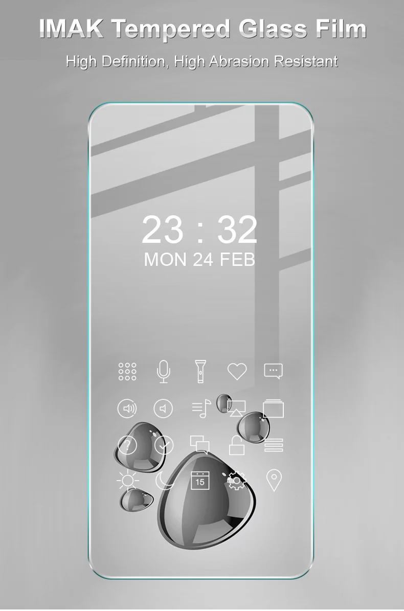 IMAK H Series For Samsung Galaxy M35 5G Tempered Glass Screen Protector High Transparency-Cellmalls