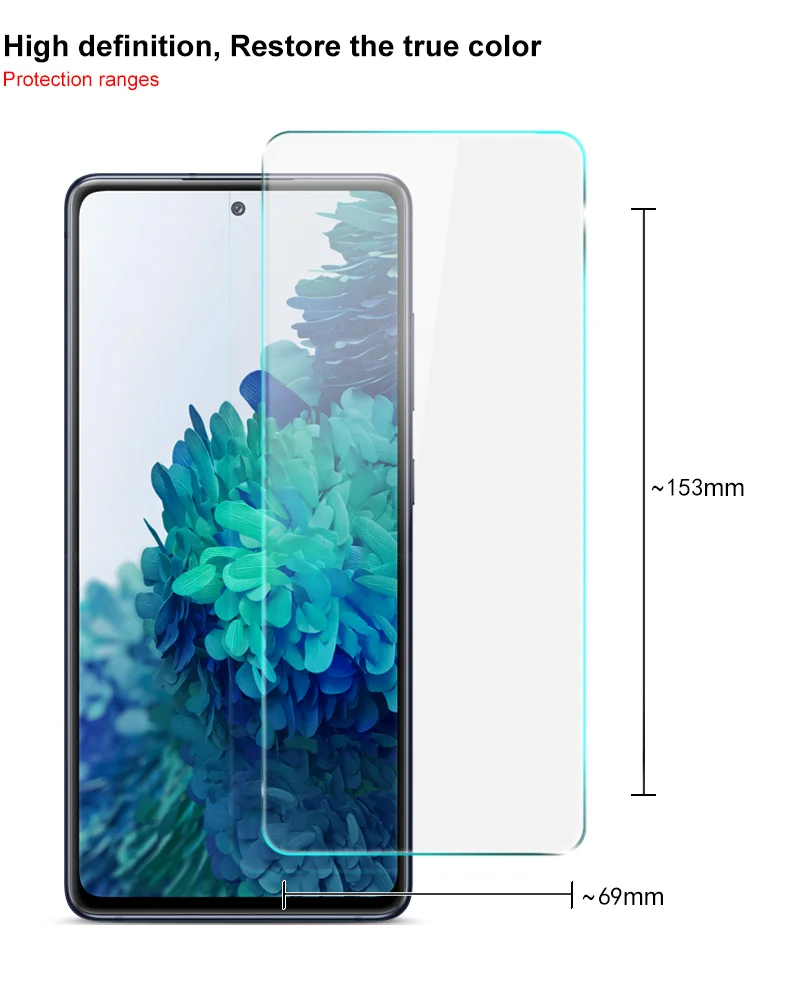 IMAK H Series for Samsung Galaxy S20 FE 4G/5G/S20 Lite/S20 FE 2022 High Definition High Transparency Tempered Glass Screen Anti-Explosion-Cellmalls