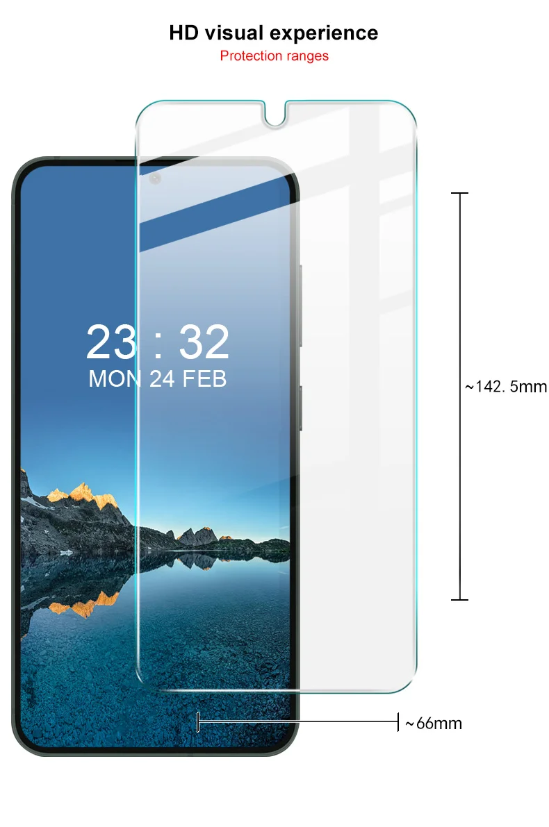 IMAK H Series For Samsung Galaxy S24 Screen Protector 9H Anti-explosion Tempered Glass Film-Cellmalls