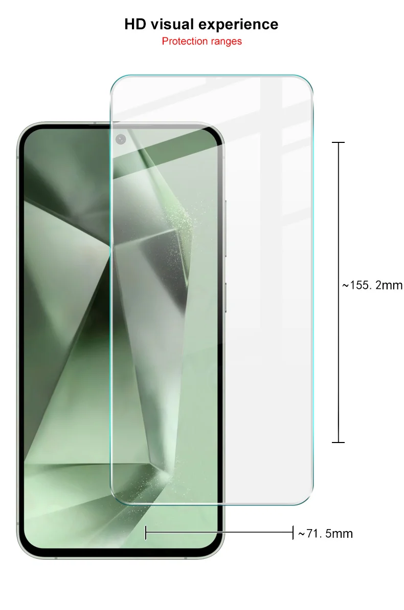 IMAK H Series For Samsung Galaxy S24 FE Phone Screen Protector Tempered Glass Film-Cellmalls