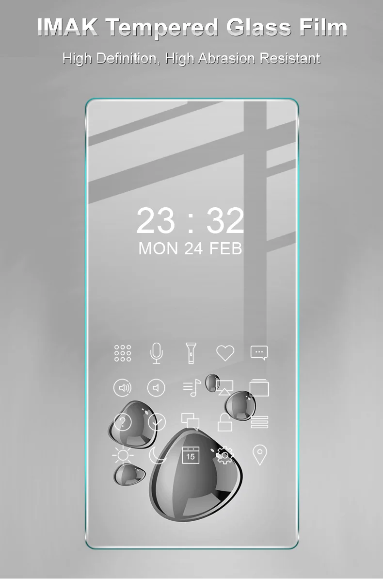 IMAK H Series For Samsung Galaxy S25 Ultra Tempered Glass Screen Protector Shatter-Proof Protection-Cellmalls