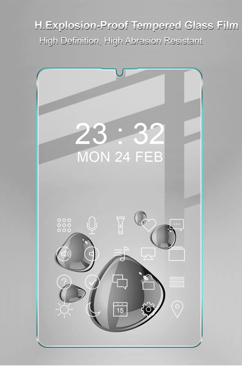 IMAK H Series For Samsung Galaxy Tab A9 Screen Protector Tempered Glass Ultra Clear Film-Cellmalls