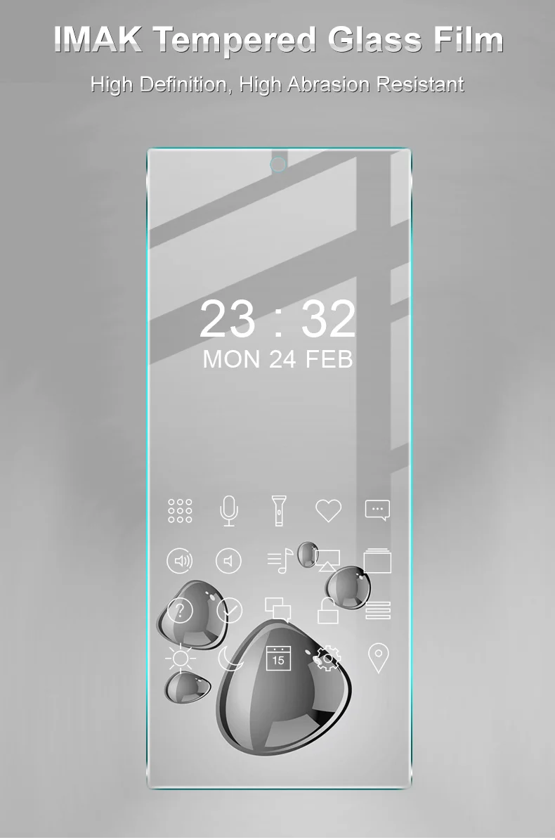 IMAK H Series For Samsung Galaxy Z Fold6 5G Screen Protector HD Clear Protective Film (Scaled Down Version)-Cellmalls