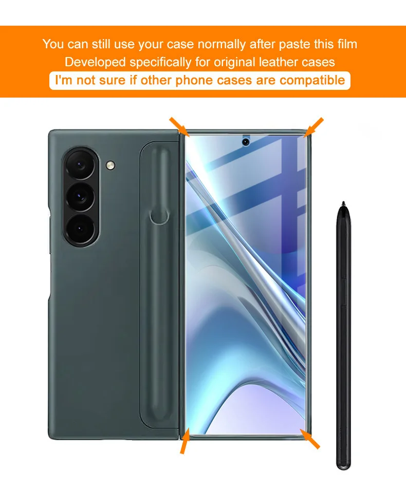 IMAK H Series For Samsung Galaxy Z Fold6 5G Screen Protector HD Clear Protective Film (Scaled Down Version)-Cellmalls