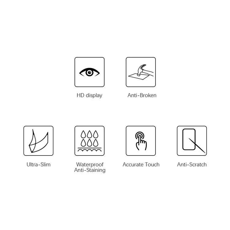 Premium HD Clarity 2.5D Anti-fingerprints Tempered Glass Film for Samsung Galaxy A13 5G-Cellmalls