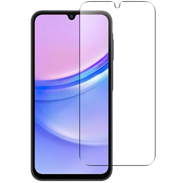 For Samsung Galaxy A15 4G Screen Protector 2.5D Arc Edge HD Clear Tempered Glass Film-Cellmalls