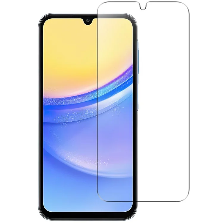 For Samsung Galaxy A15 5G 9H 2.5D Arc Tempered Glass Screen Protector with HD Clarity-Cellmalls
