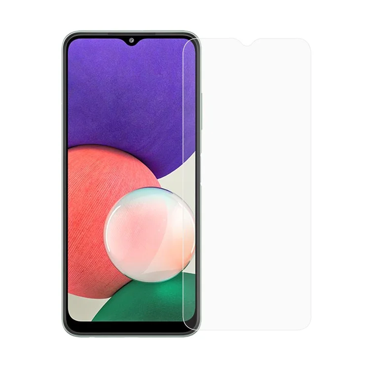 2.5D Arc Edge 9H Hardness Tempered Glass Guard Screen Protector for Galaxy A22 5G (EU Version)-Cellmalls