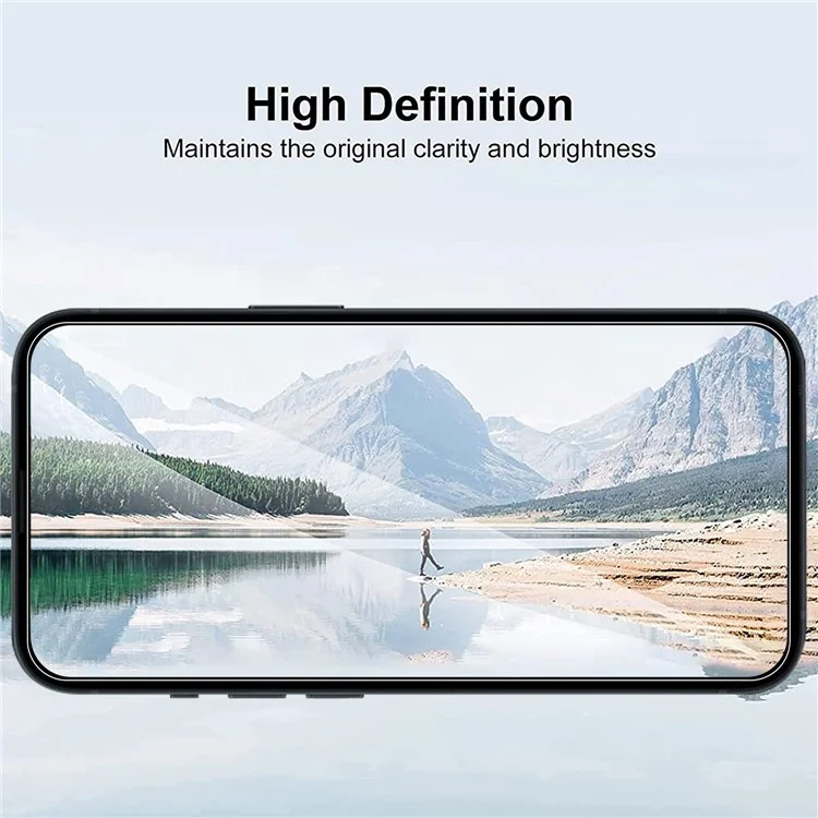 For Samsung Galaxy A35 5G HD Clear Tempered Glass Film Screen Protector with 2.5D Arc Edge-Cellmalls